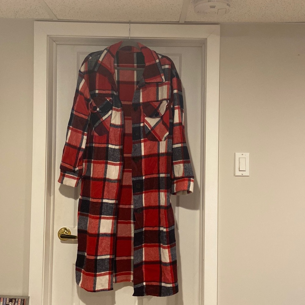 Never been worn Long flannel (shirt, jacket)